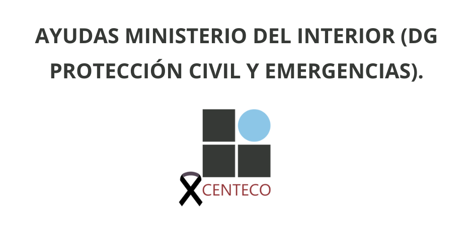 AYUDAS MINISTERIO DEL INTERIOR